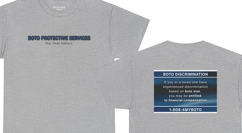 BOTO DISCRIMINATION SHIRT