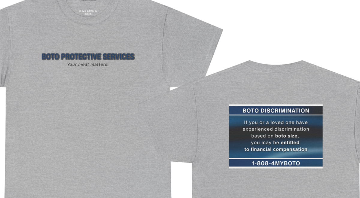 BOTO DISCRIMINATION SHIRT